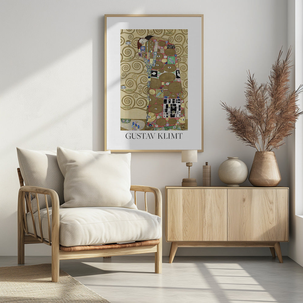 Fulfillment (1910–1911) Poster - Poster / Art Print - interiör