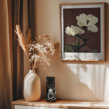 Hærdaceous Peony - Poster / Art Print - interiör
