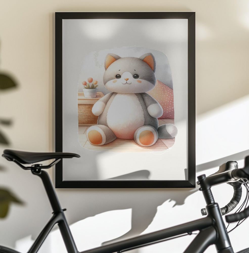 Kitten - Poster / Art Print - interiör