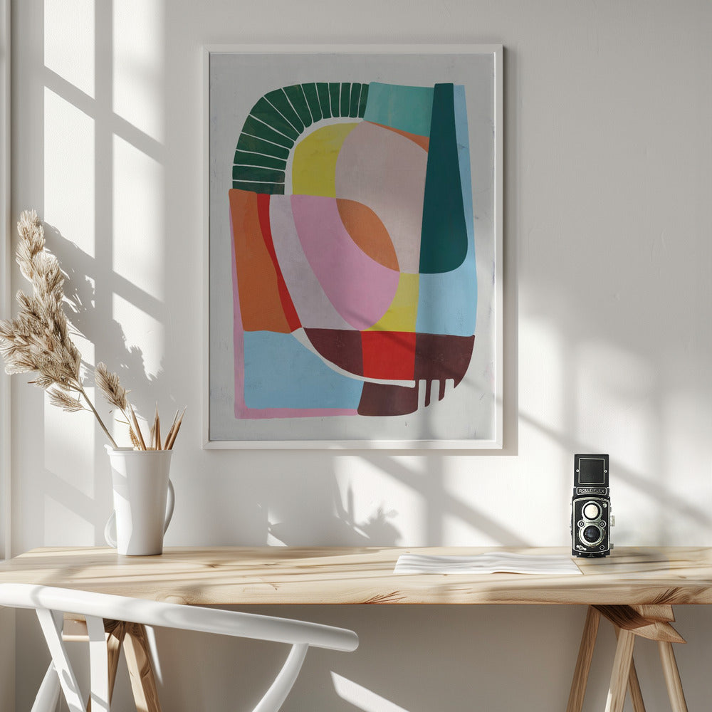 Happiness 01 - Poster / Art Print - interiör