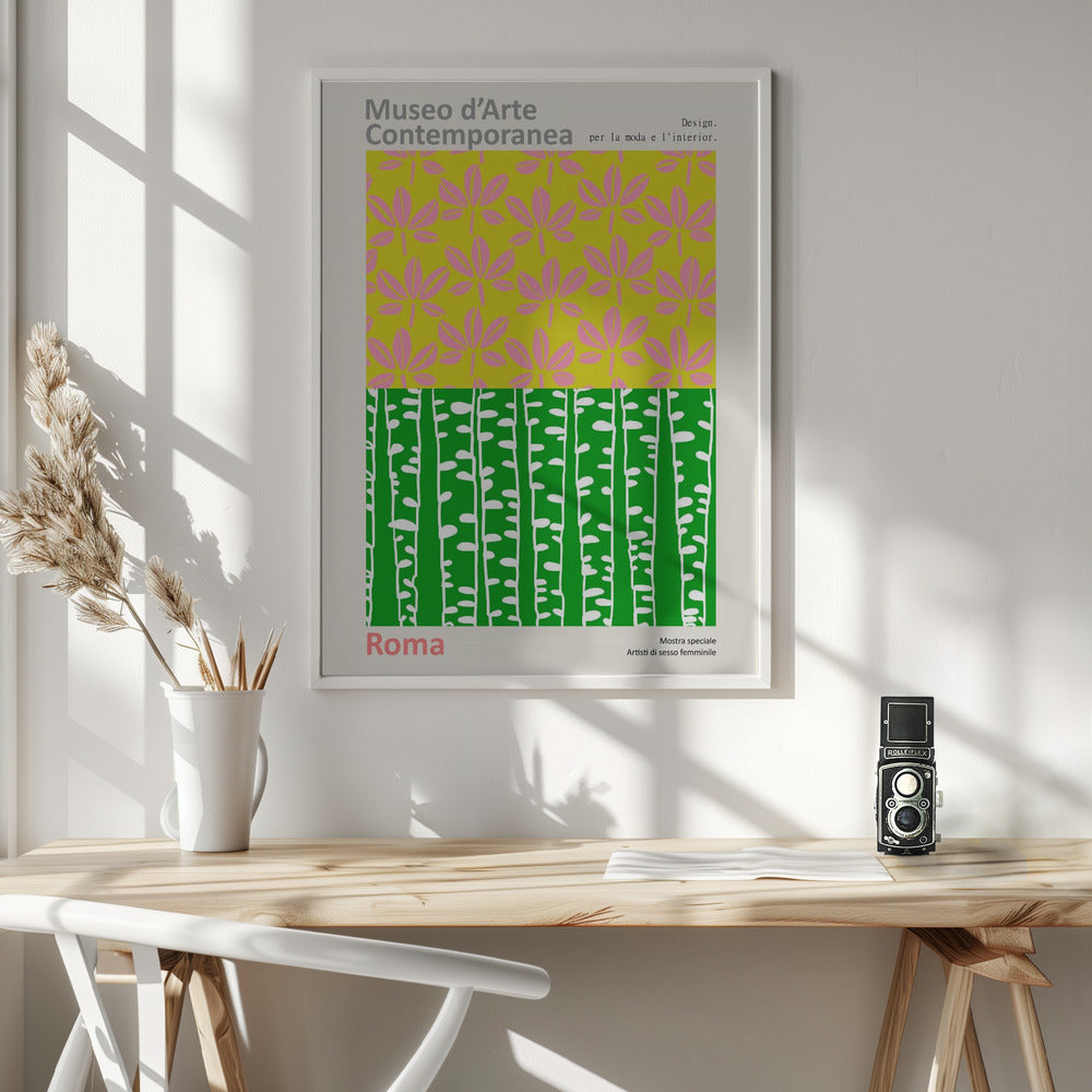 Museo D’arte Contemporanea Roma - Poster / Art Print - interiör