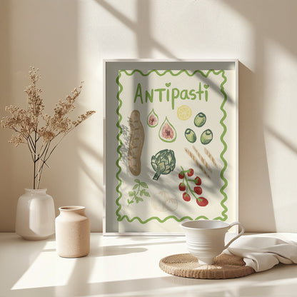 Antipasti - Poster / Art Print - interiör