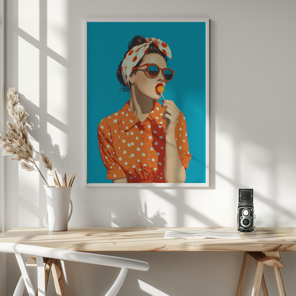 Lollipop - Poster / Art Print - interiör