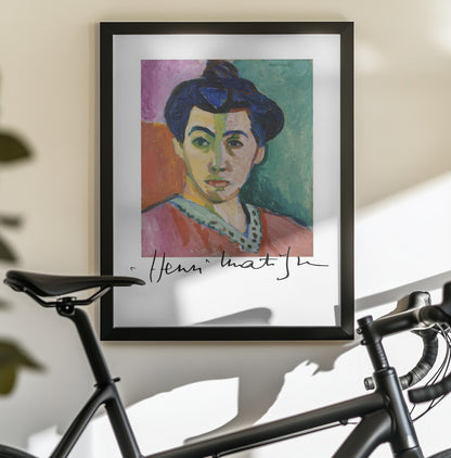La Raie Verte With Signature - Poster / Art Print - interiör