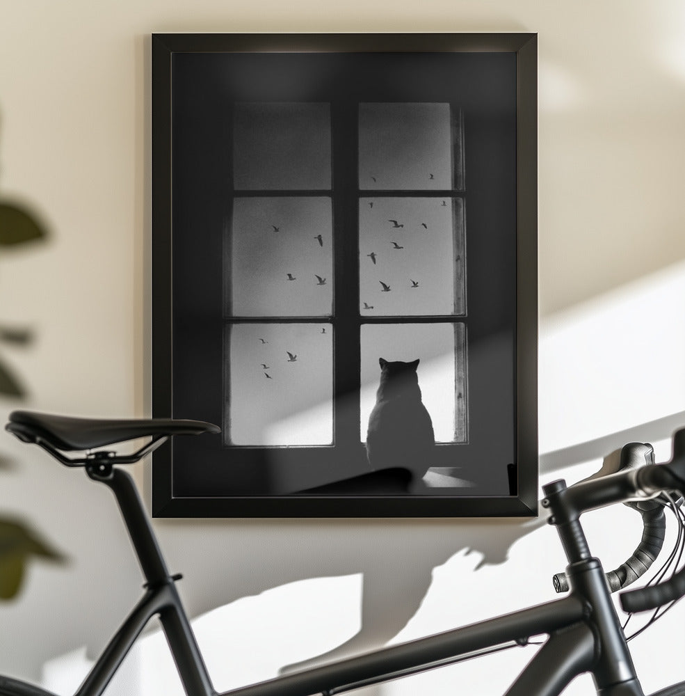 winter is coming - Poster / Art Print - interiör