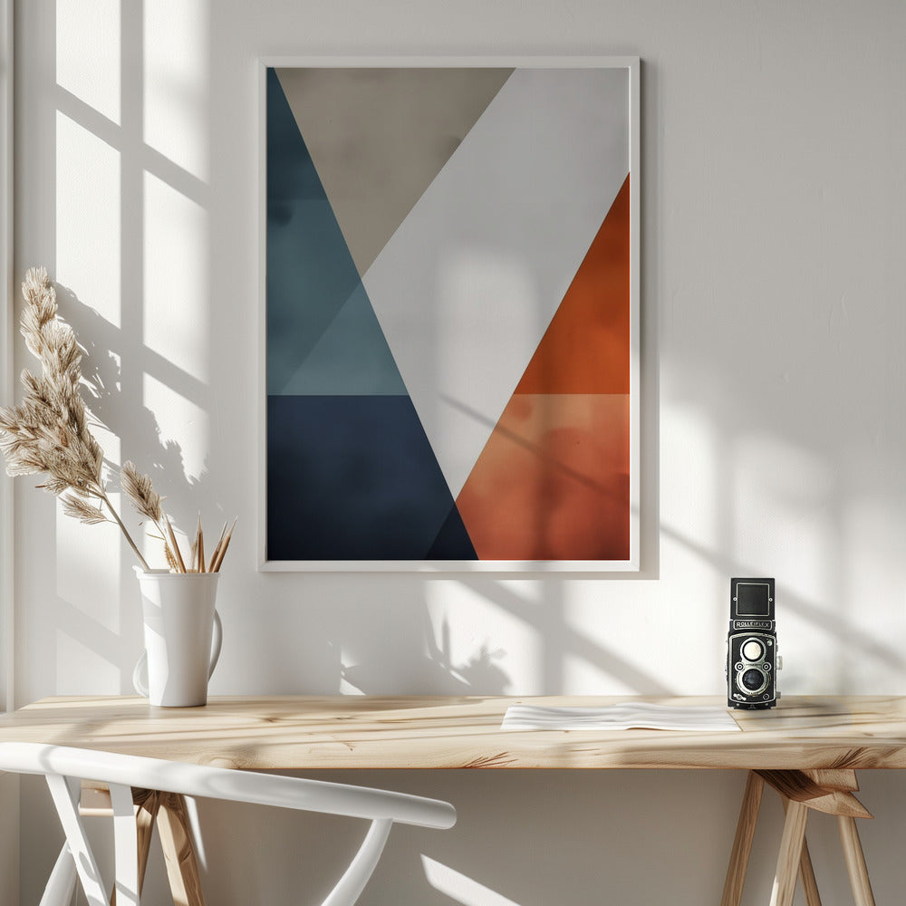 Perfect Geometric Shapes No 3 - Poster / Art Print - interiör