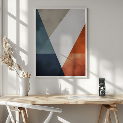 Perfect Geometric Shapes No 3 - Poster / Art Print - interiör
