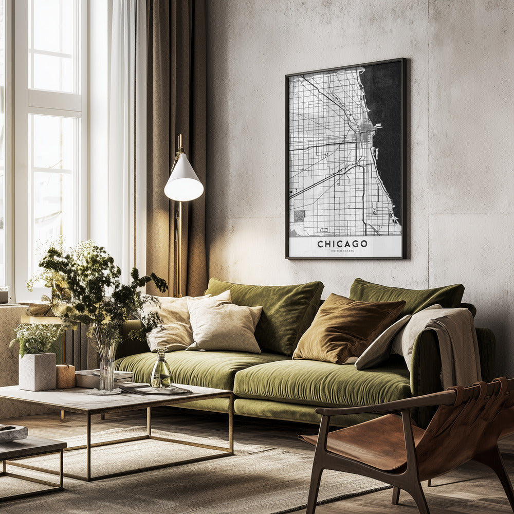 Chicago - Poster / Art Print - interiör