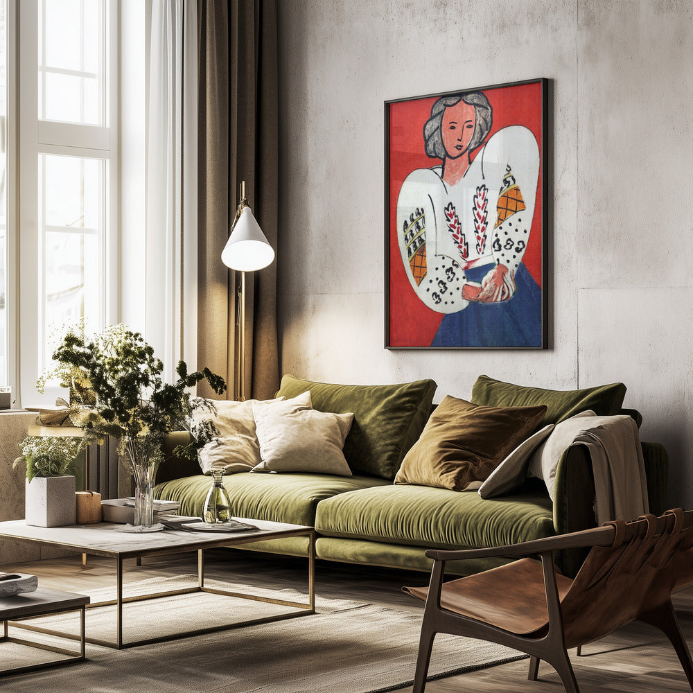 La Camicetta Romena 1940 - Poster / Art Print - interiör