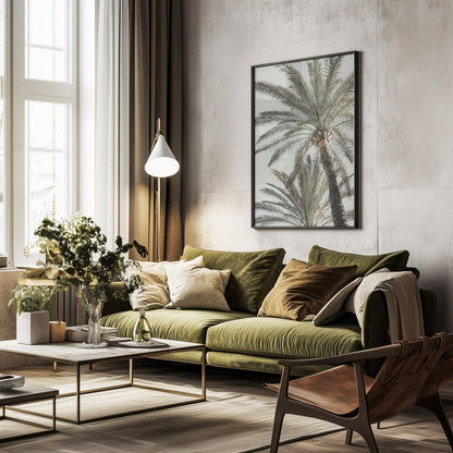 Palm_005 - Poster / Art Print - interiör