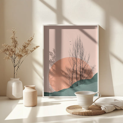 Sunset Memories - Poster / Art Print - interiör