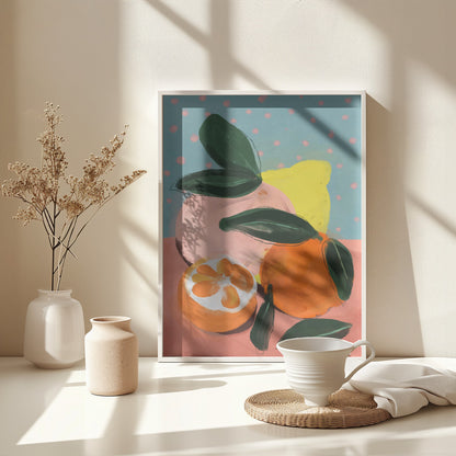 Fruity Summer No 2 - Poster / Art Print - interiör