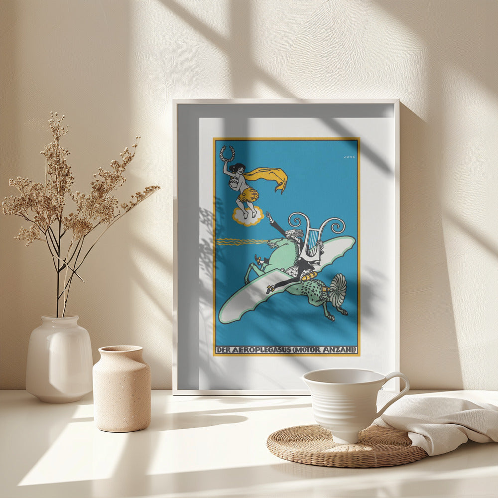 The Aeroplegasus - Poster / Art Print - interiör
