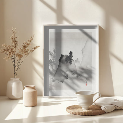 Mountains - Poster / Art Print - interiör