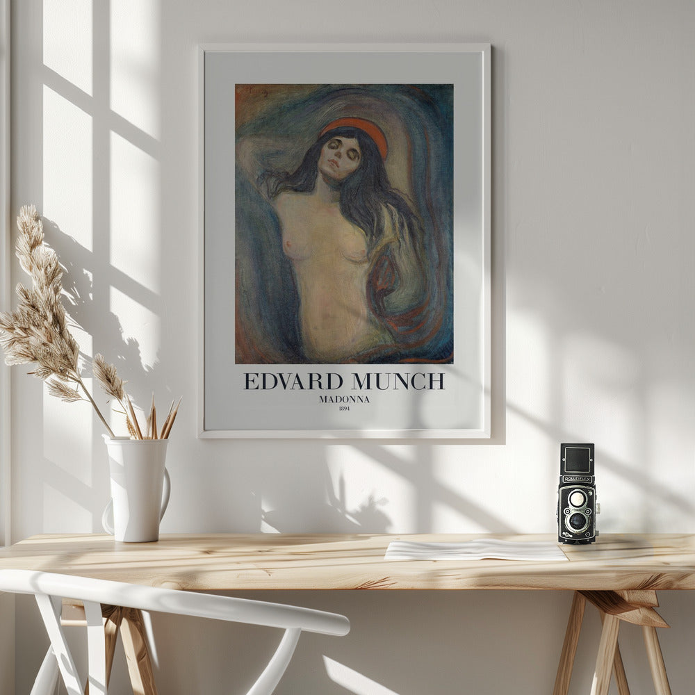 Madonna 1894 - Poster / Art Print - interiör