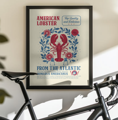 Lobster kitchen print - Poster / Art Print - interiör