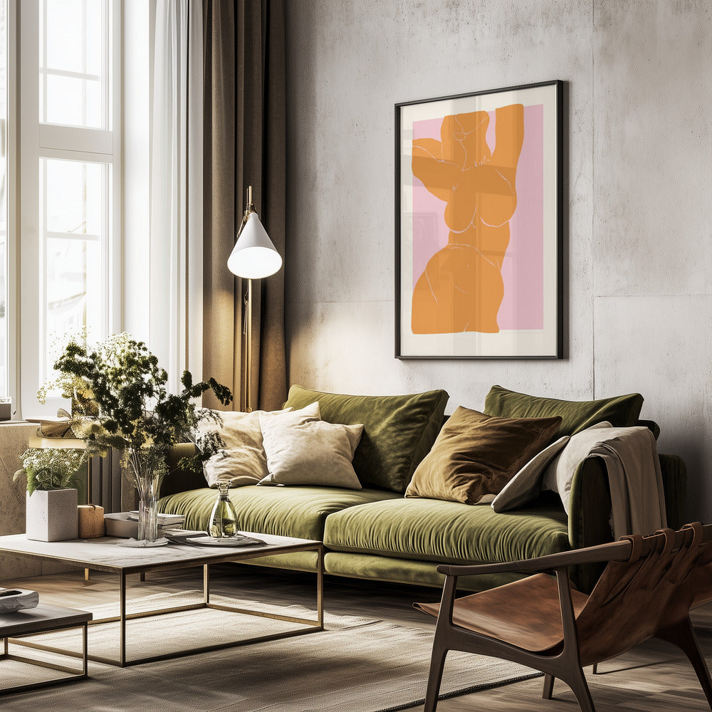 Pandc Figure - Poster / Art Print - interiör