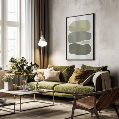 Abstract Art - Poster / Art Print - interiör
