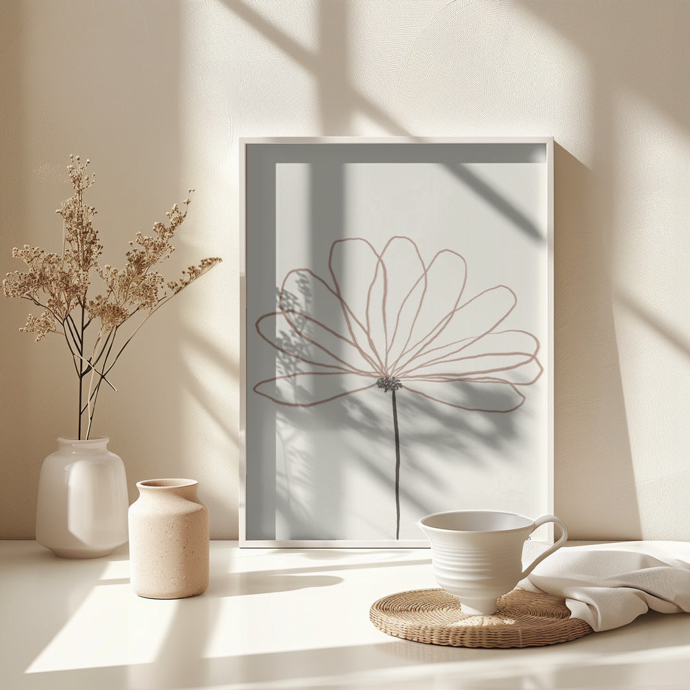 Sweetest Flower - Poster / Art Print - interiör