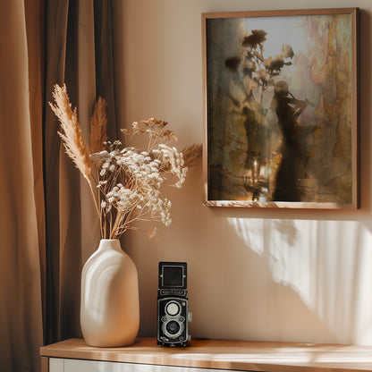 Music of light and shadow - Poster / Art Print - interiör