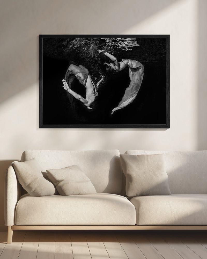 Grace Underwater - Poster / Art Print - interiör
