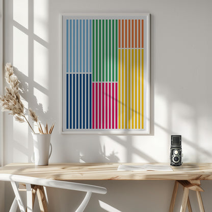 SUMMER DAYS - Poster / Art Print - interiör