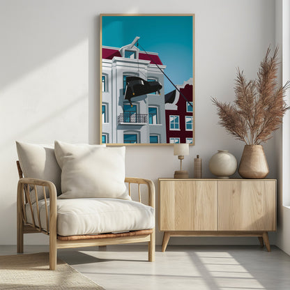 Moving to Amsterdam - Poster / Art Print - interiör