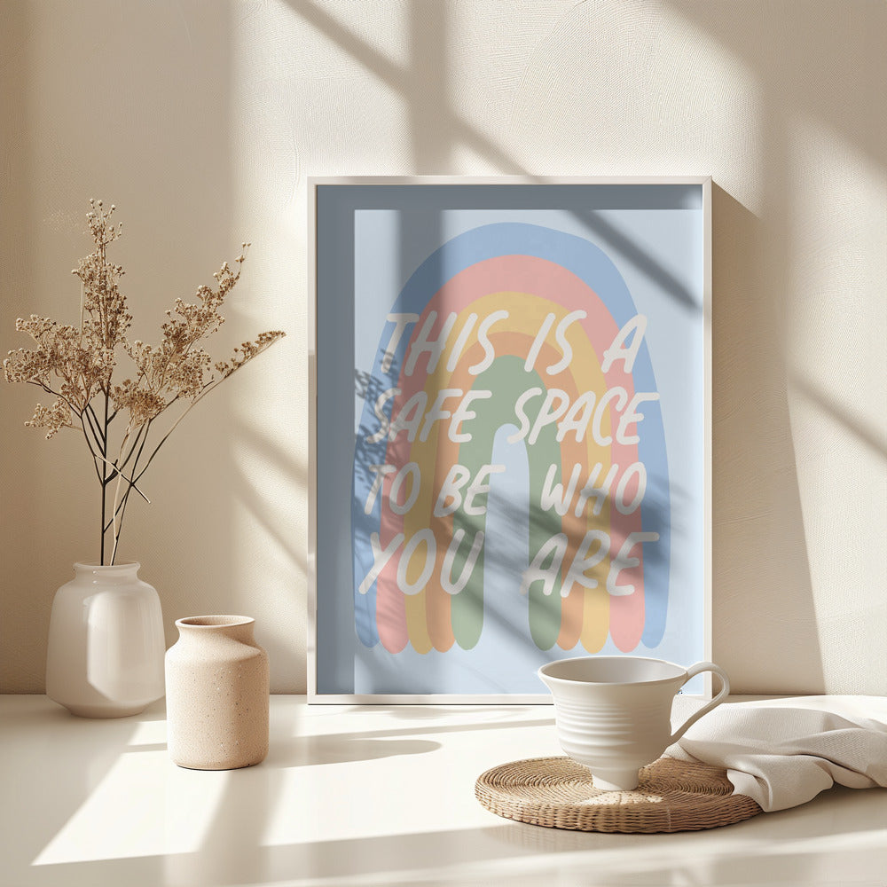 Safe Space - Poster / Art Print - interiör