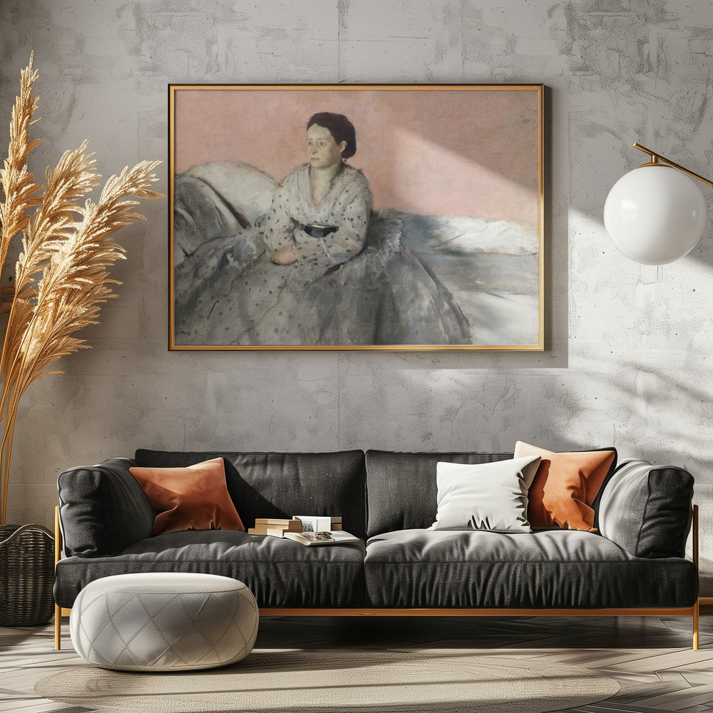 Horse In a Meadow No.2 - Poster / Art Print - interiör