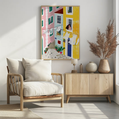 Chillin - Poster / Art Print - interiör