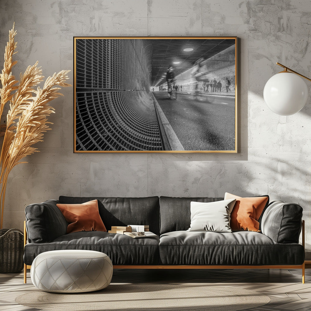 Cyclists - Poster / Art Print - interiör