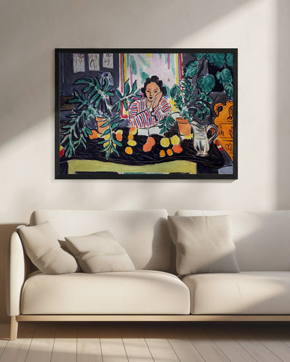 Interno Con Vaso Etrusco 1940 - Poster / Art Print - interiör