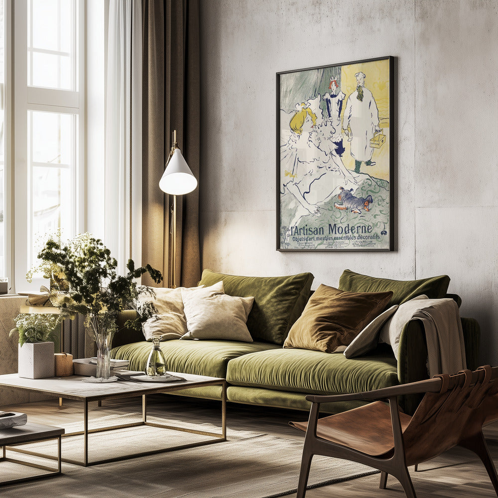 L'artisan Moderne (1896) - Poster / Art Print - interiör