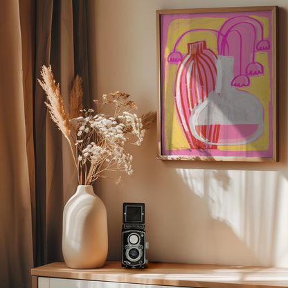 Neonstilllifeno5 - Poster / Art Print - interiör