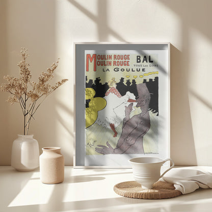 Affiche Pour Le Moulin Rouge la Goulue (1898 - Poster / Art Print - interiör