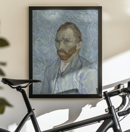 Vincent Van Gogh's Self Portrait (1889) - Poster / Art Print - interiör