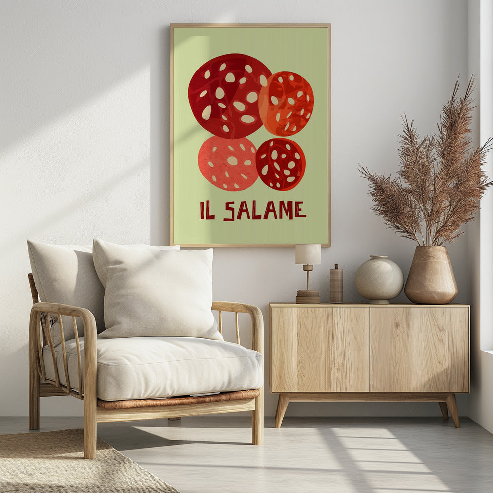 Il Salame - Poster / Art Print - interiör