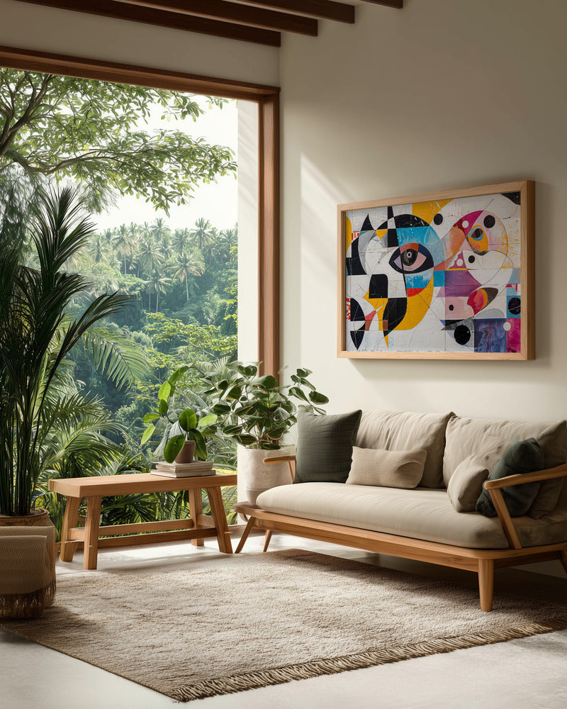 The Eyes No 2 - Poster / Art Print - interiör