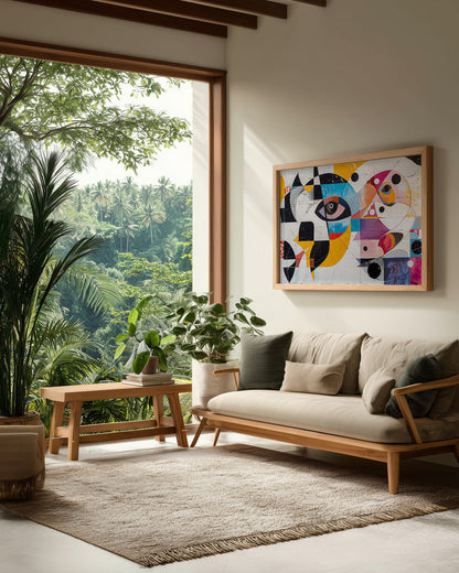 The Eyes No 2 - Poster / Art Print - interiör