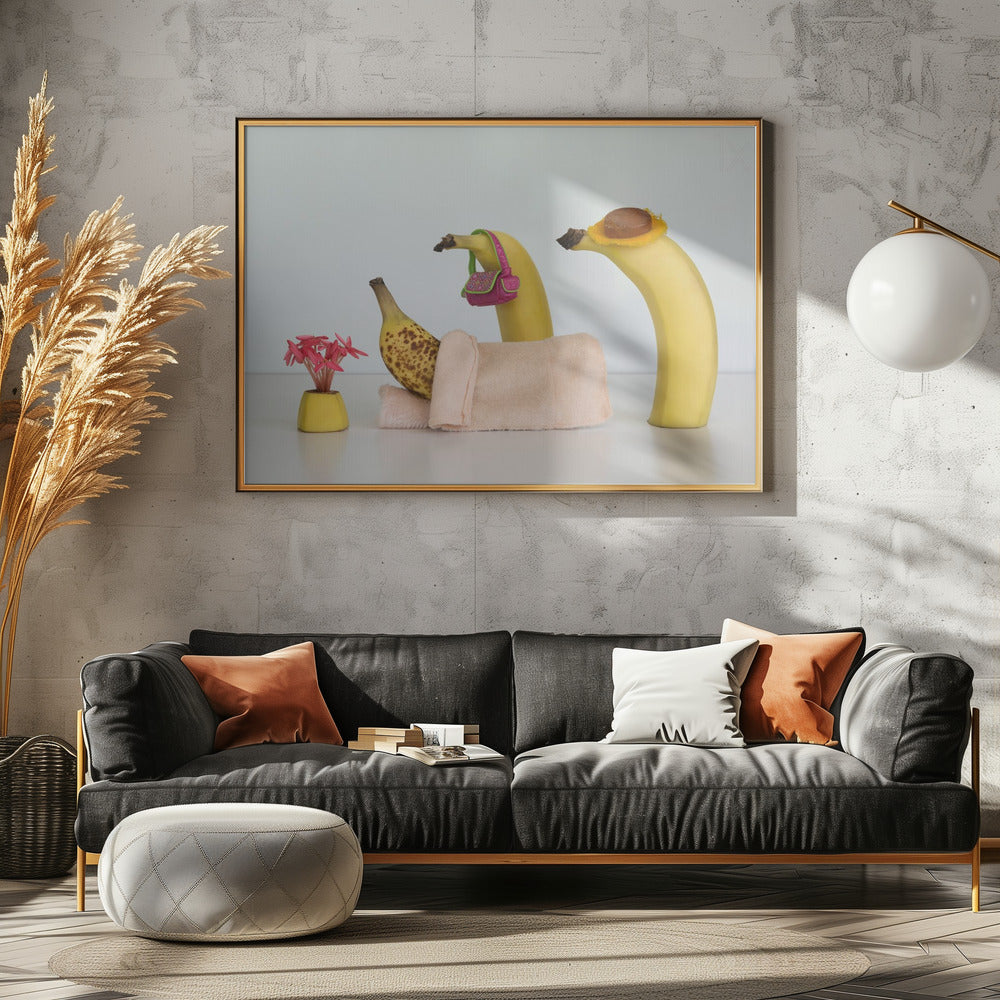 Sick Banana - Poster / Art Print - interiör