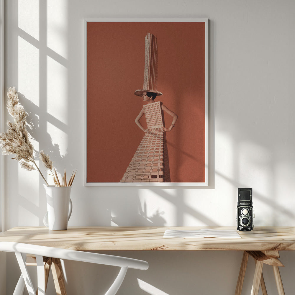 City girl - Poster / Art Print - interiör