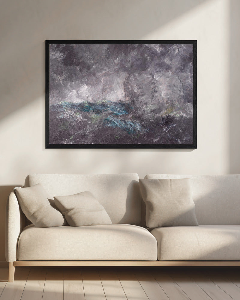 Storm In the Archipelago, Dalarö - Poster / Art Print - interiör