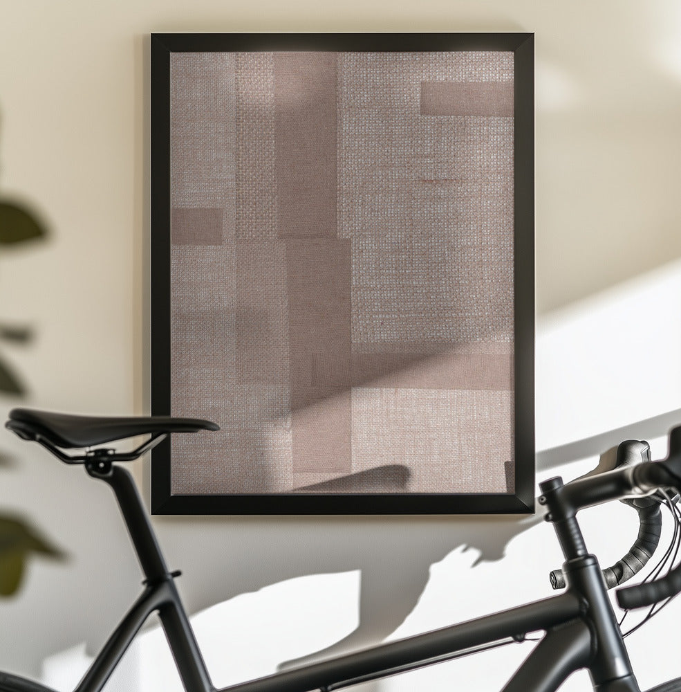Fabric Pattern Collage No.5 - Poster / Art Print - interiör