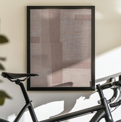 Fabric Pattern Collage No.5 - Poster / Art Print - interiör