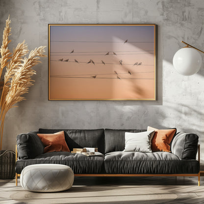 Music of Light - Poster / Art Print - interiör
