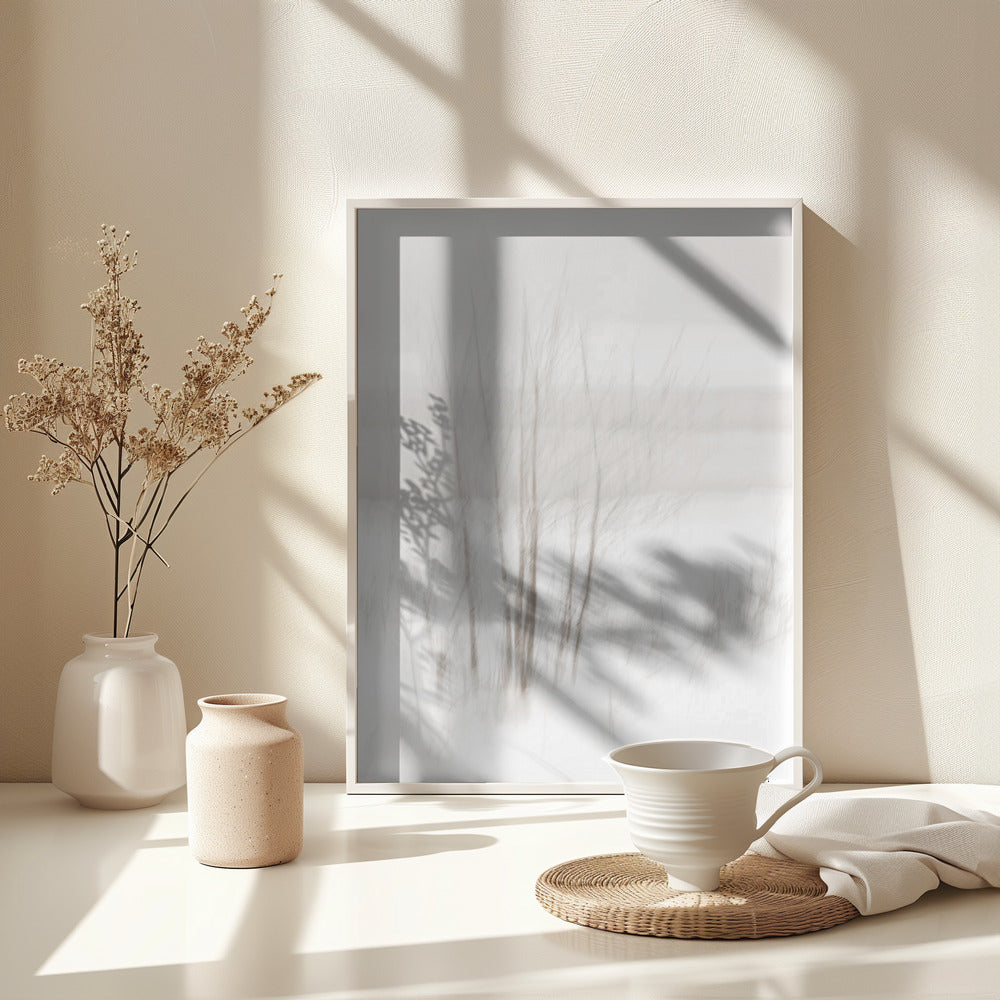 Winter White - Poster / Art Print - interiör