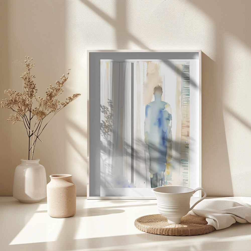 The Window Man - Poster / Art Print - interiör