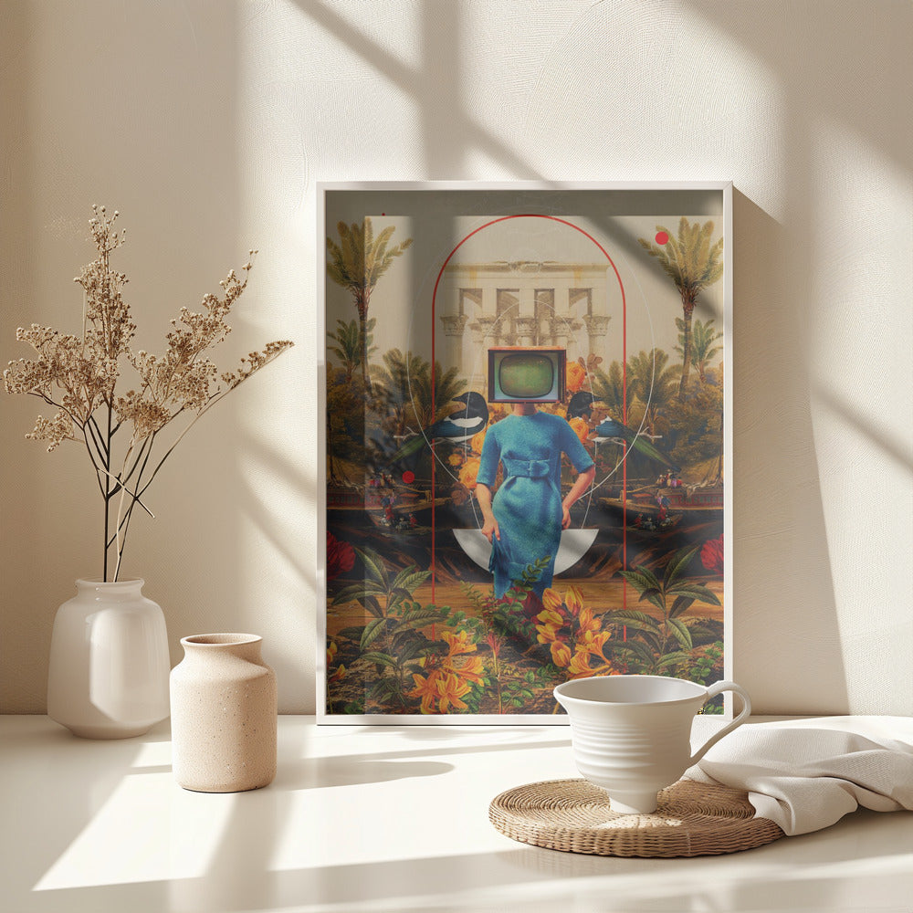 Her Asymmetries - Poster / Art Print - interiör