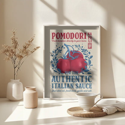 Pomodori Kitchen print - Poster / Art Print - interiör