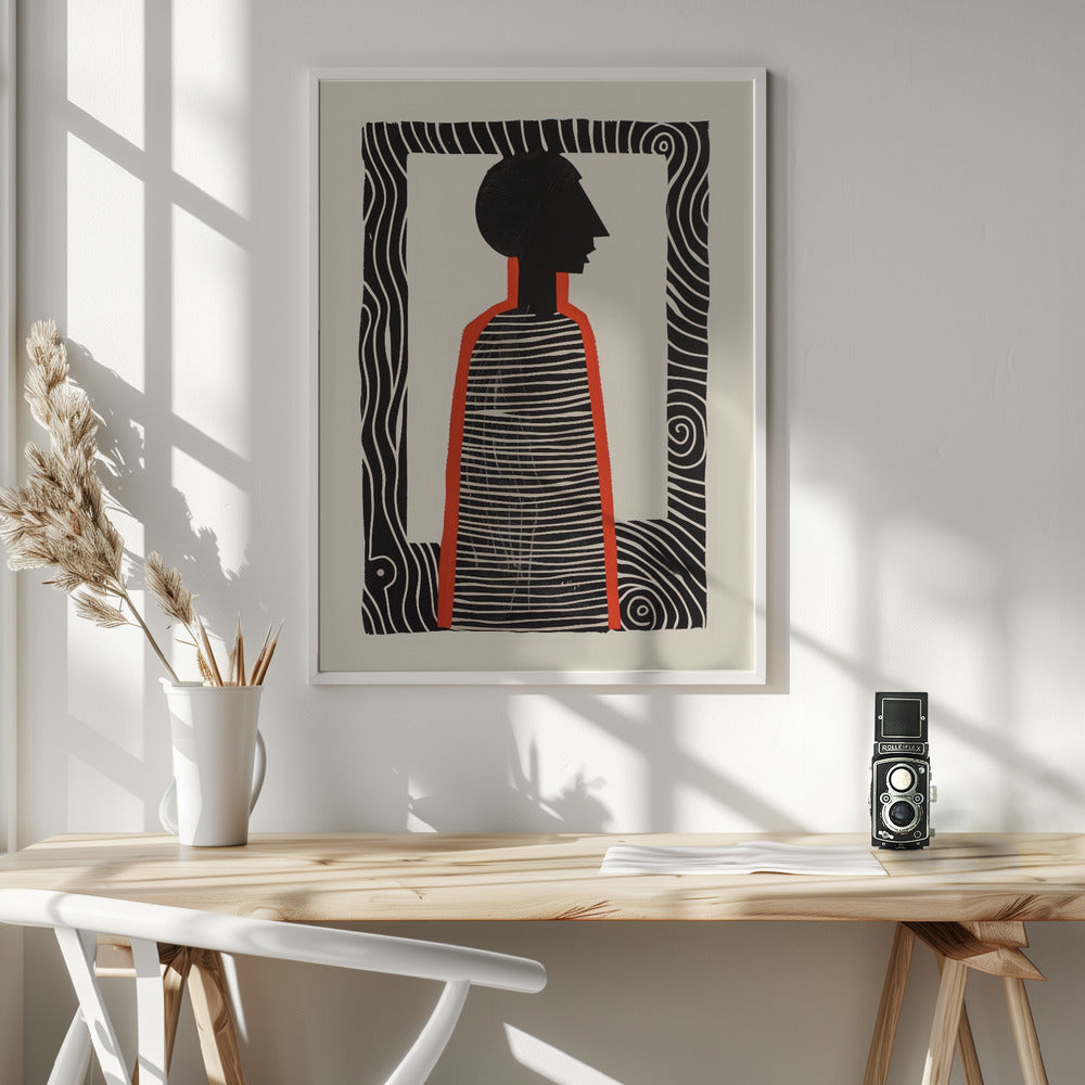 Contrast In Solitude - Poster / Art Print - interiör